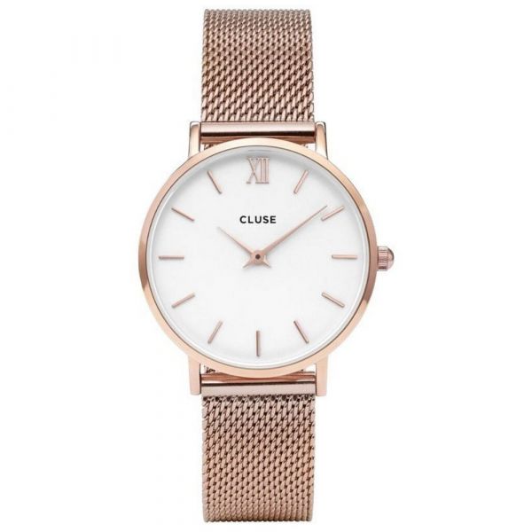 CLUSE | Minuit - Mesh Rosé/Wit